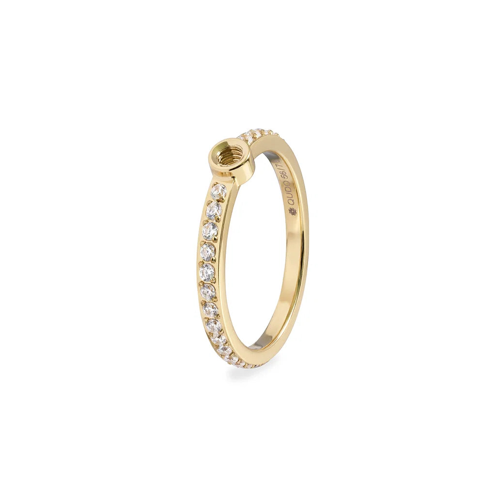 2026 ! Base Ring ETERNITY Crystal Gold
