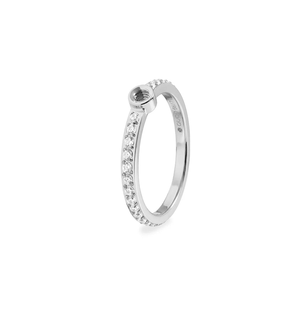 2026 Base Ring ETERNITY Crystal Silver